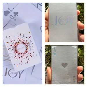 Dior JOY Ace Hearts Single Playing Card